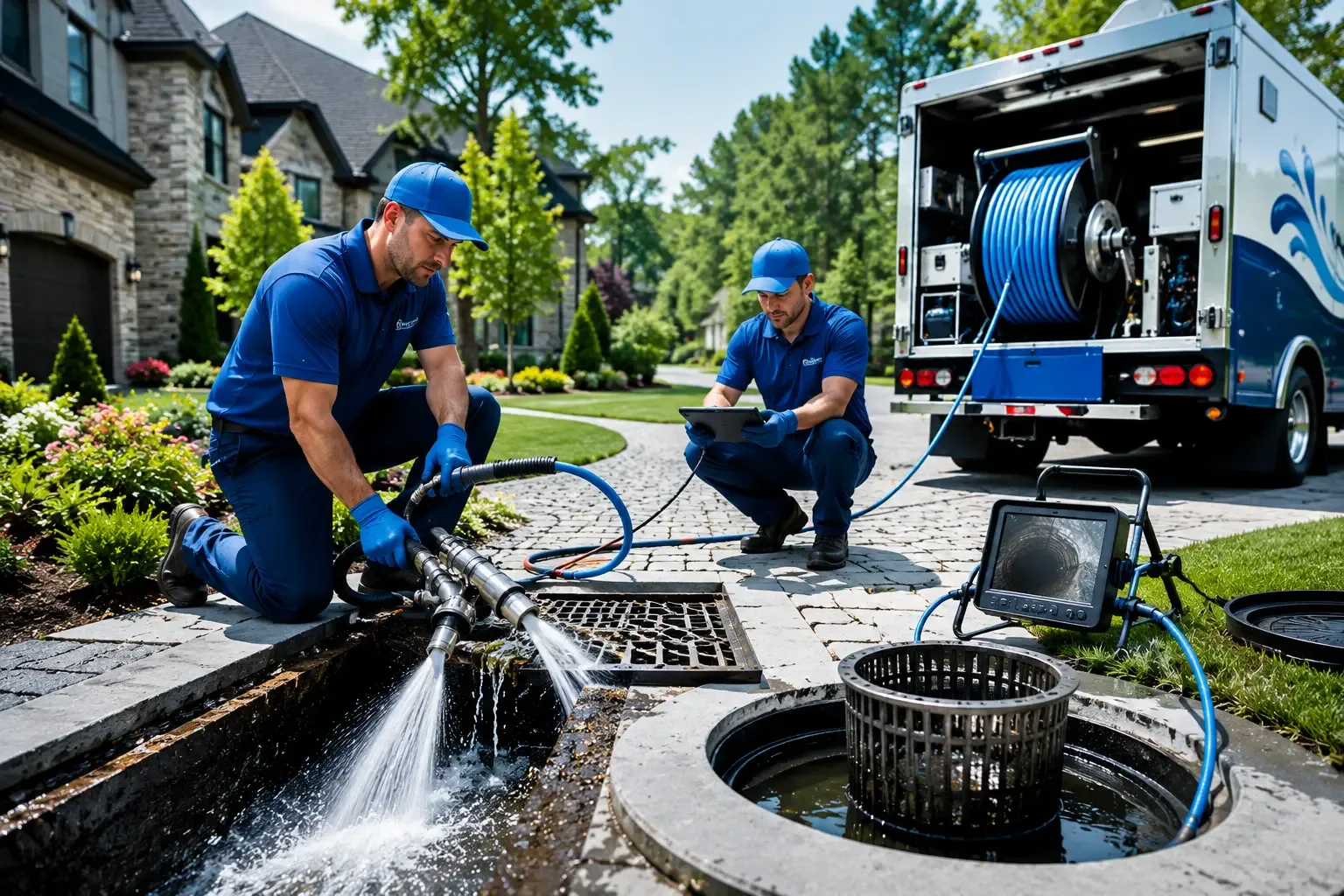 Local outdoor drain cleaning professionals in Deerfield, WI