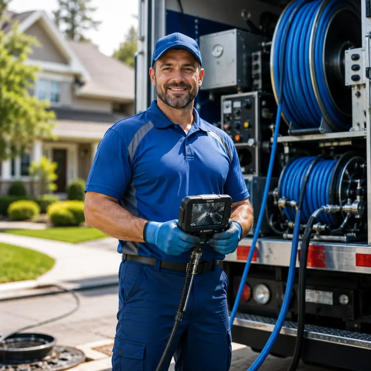 Local outdoor drain cleaning specialists in Deerfield, WI